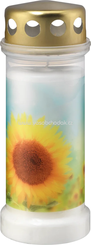 Profissimo Grabkerze Sonnenblume, 1 St