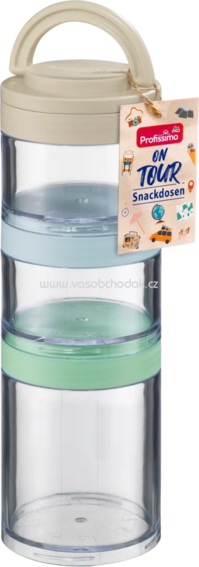 Profissimo Snackturm-Behälter mit Schraubverschluss, 1 St Profissimo Snackturm-Behälter mit Schraubverschluss, 1 St