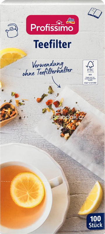 Profissimo Teefilter, 100 St Profissimo Teefilter, 100 St