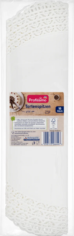 Profissimo Tortenspitzen, 10 St Profissimo Tortenspitzen, 10 St