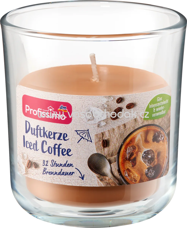 Profissimo Duftkerze im Glas Iced Coffee, 1 St
