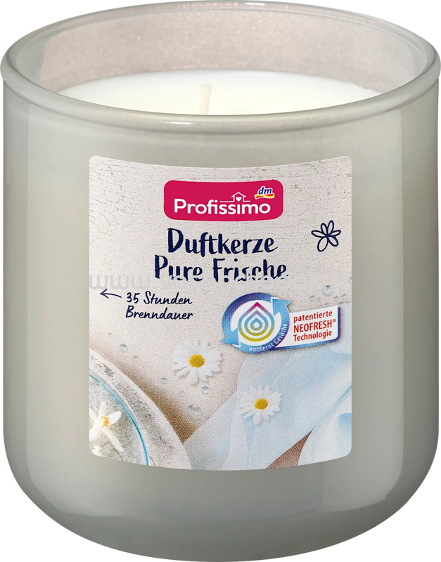 Profissimo Duftkerze im Glas Pure Frische, 1 St Profissimo Duftkerze im Glas Pure Frische, 1 St