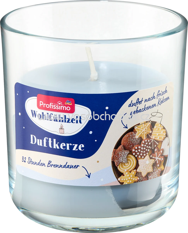 Profissimo Duftkerze im Glas Wohlfühlzeit, 1 St Profissimo Duftkerze im Glas Wohlfühlzeit, 1 St