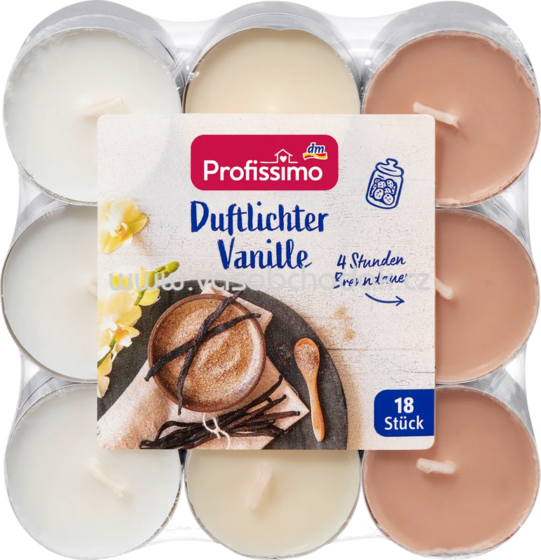 Profissimo Duftlichter Vanille, 1 St Profissimo Duftlichter Vanille, 1 St