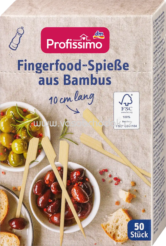 Profissimo Fingerfoodspieße, 50 St