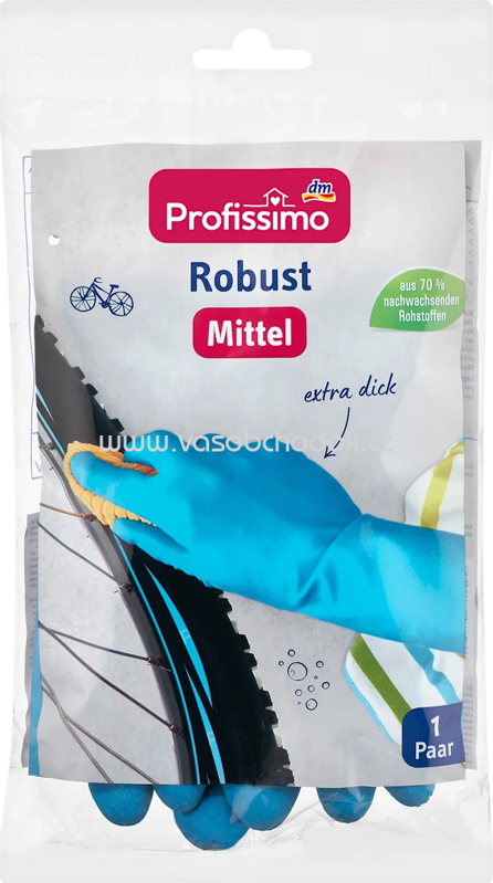 Profissimo Haushaltshandschuhe Robust Mittel 1 Paar, 1 St