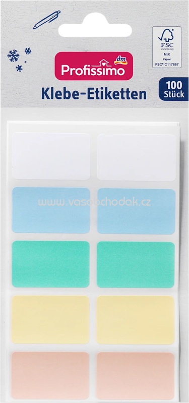 Profissimo Klebeetiketten, 100 St