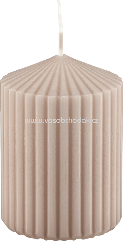 Profissimo Rillenkerze 100/70 light powder, 1 St Profissimo Rillenkerze 100/70 light powder, 1 St