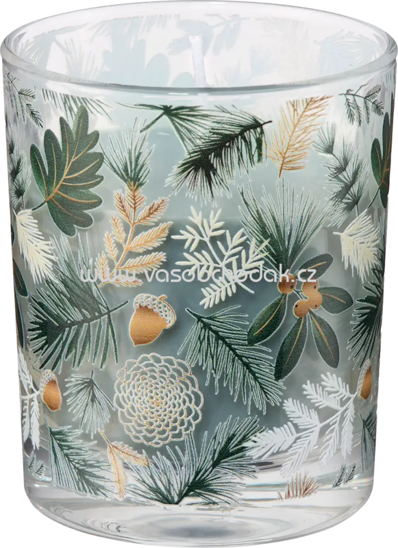 Profissimo Duftkerze im Glas mit Druck, 1 St Profissimo Duftkerze im Glas mit Druck, 1 St
