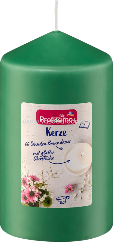 Profissimo Kerze glatt 140/80 grün, 1 St Profissimo Kerze glatt 140/80 grün, 1 St