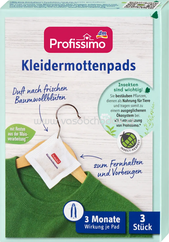 Profissimo Kleidermottenpads, 3 St Profissimo Kleidermottenpads, 3 St