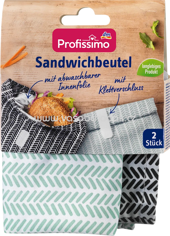 Profissimo Sandwichbeutel, 2 St Profissimo Sandwichbeutel, 2 St