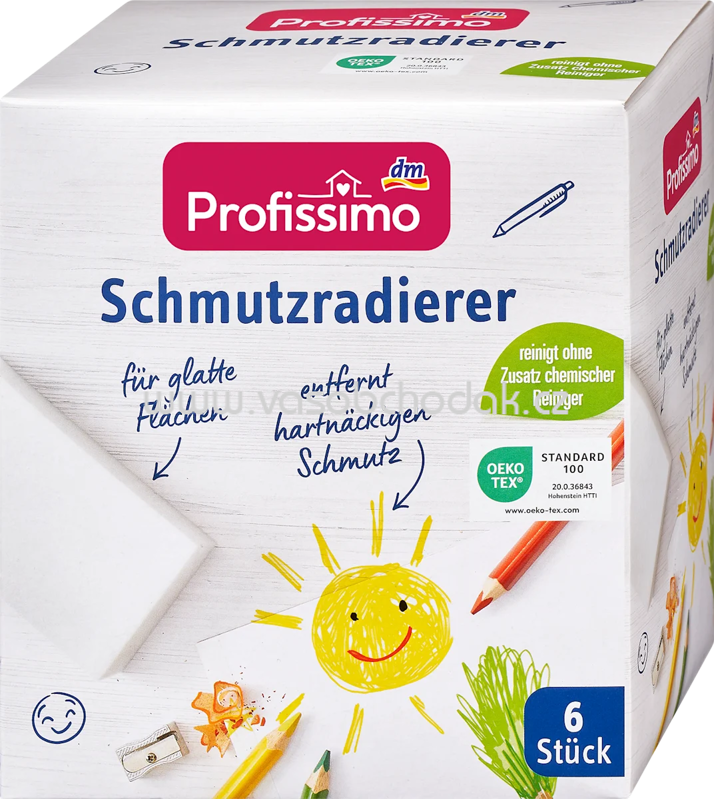 Profissimo Schmutzradierer, 6 St Profissimo Schmutzradierer, 6 St