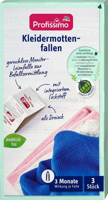 Profissimo Kleidermottenfallen, 3 St Profissimo Kleidermottenfallen, 3 St