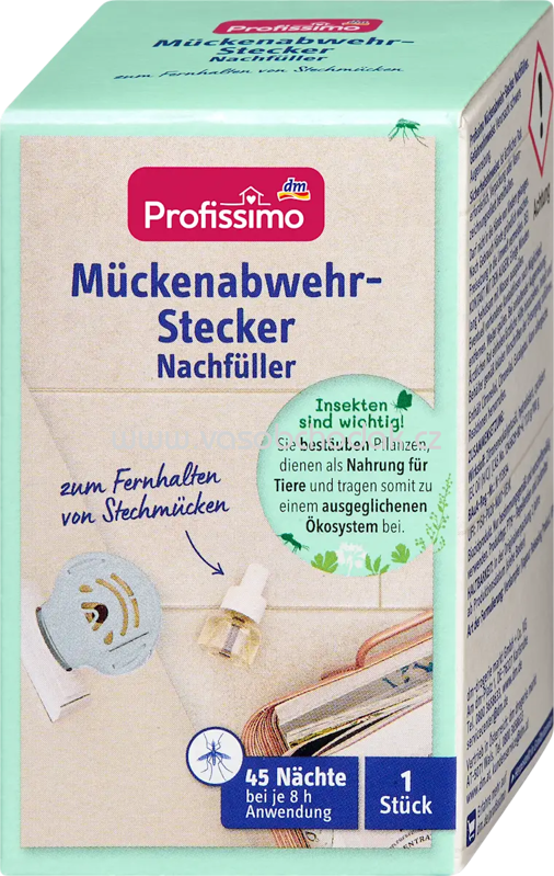 Profissimo Mückenabwehr Stecker Nachfüllpack, 1 St Profissimo Mückenabwehr Stecker Nachfüllpack, 1 St
