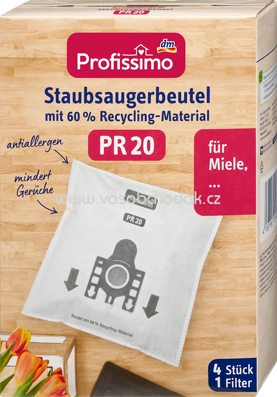 Profissimo Staubsaugerbeutel PR 20, 4 St