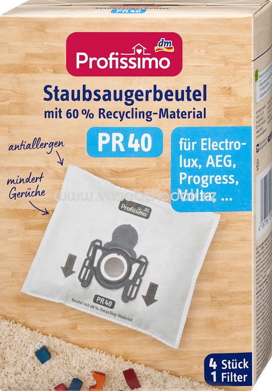 Profissimo Staubsaugerbeutel PR 40, 4 St Profissimo Staubsaugerbeutel PR 40, 4 St