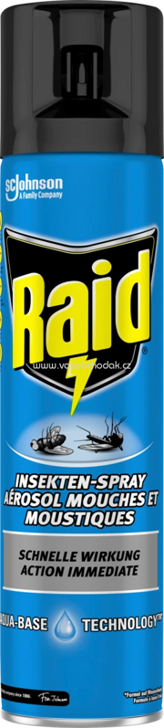 Raid Insekten-Spray, 400 ml Raid Insekten-Spray, 400 ml
