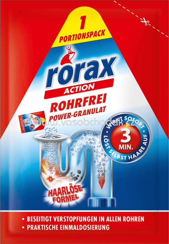 Rorax Rohrfrei Power-Granulat, 60g Rorax Rohrfrei Power-Granulat, 60g