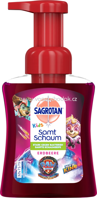Sagrotan Kids Schaumseife rot, 250 ml