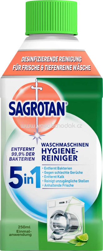 Sagrotan Waschmaschinen-Hygienereiniger 5in1, 250 ml