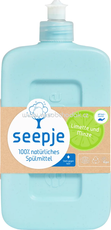 Seepje Spülmittel Limette & Minze, 500 ml