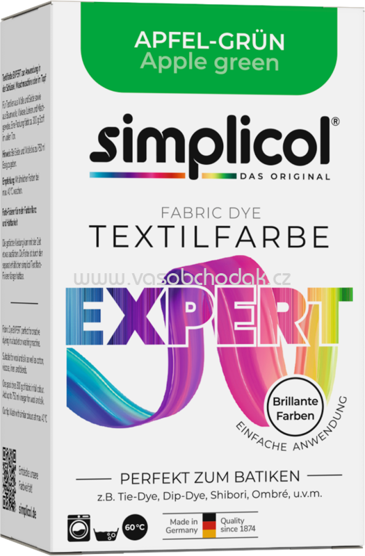 Simplicol Textilfarbe expert Apfel-Grün, 1 St