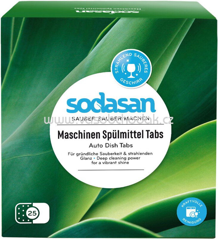 Sodasan Maschinen Spülmittel Tabs, 25 - 50 St Sodasan Maschinen Spülmittel Tabs, 25 - 50 St