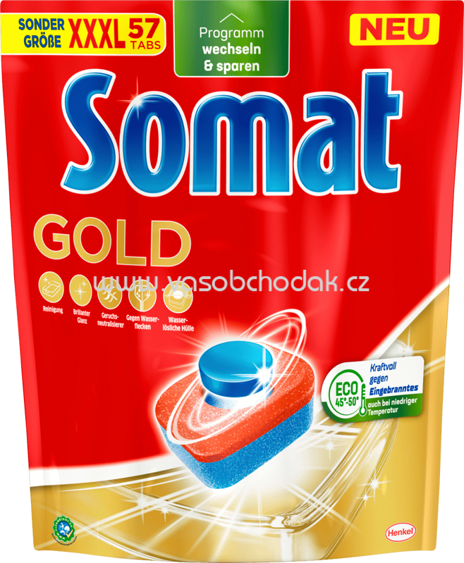 Somat Spülmaschinen Tabs Gold, 49 - 80 St Somat Spülmaschinen Tabs Gold, 49 - 80 St