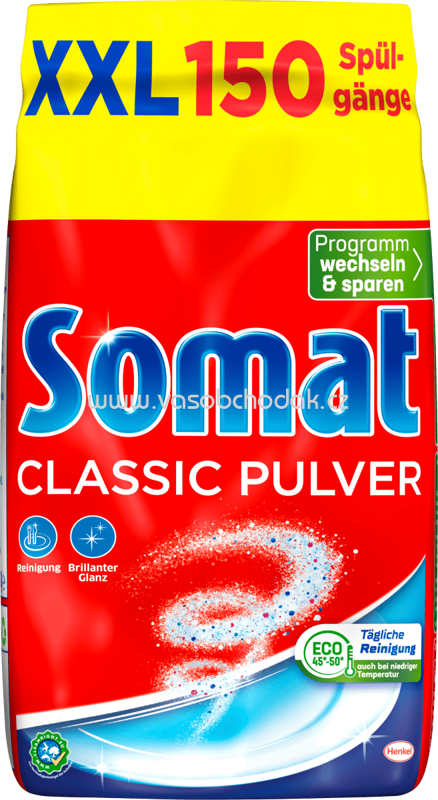 Somat Spülmaschinenpulver, 150 Sp, 2,4 kg Somat Spülmaschinenpulver, 150 Sp, 2,4 kg