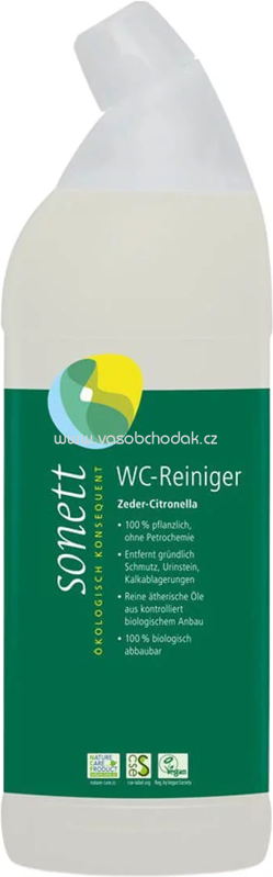 Sonett WC Reiniger Minze Zeder Citronella, 750 - 10 000 ml