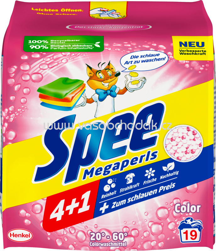 Spee Colorwaschmittel Megaperls, 19 Wl