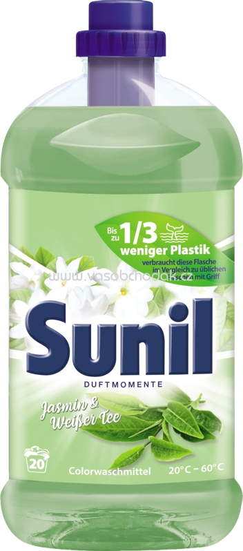 Sunil Duftmomente Color Gel Jasmin & Weißer Tee, 20 Wl Sunil Duftmomente Color Gel Jasmin & Weißer Tee, 20 Wl