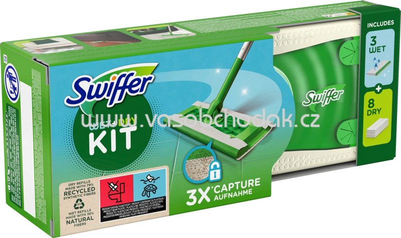 Swiffer Bodenwischset Wet & Dry Kit, 1 St Swiffer Bodenwischset Wet & Dry Kit, 1 St