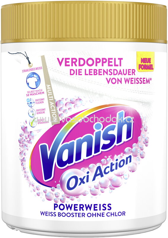 Vanish Fleckenentferner Pulver Oxi Action Weiß, 550 - 1650g