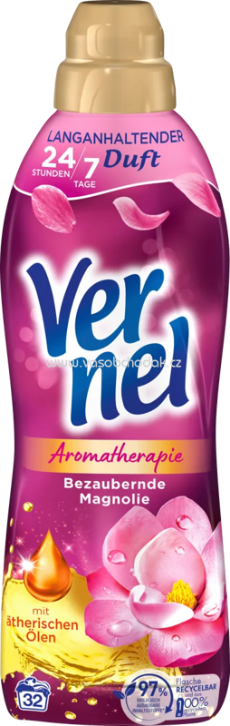 Vernel Weichspüler Aroma Therapie Bezaubernde Magnolie, 32 - 64 Wl