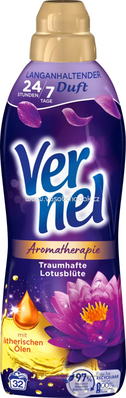 Vernel Weichspüler Aroma Therapie Traumhafte Lotusblüte, 32 - 64 praní