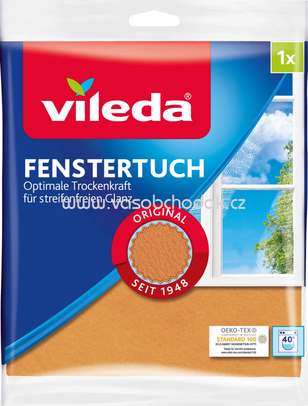 Vileda Fenstertuch Extra Glanz, 1 St Vileda Fenstertuch Extra Glanz, 1 St