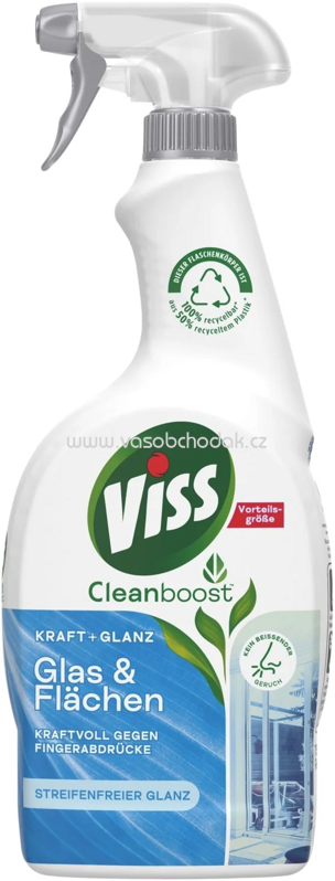 Viss Kraft Glanz Glas & Flächen, 750 ml Viss Kraft Glanz Glas & Flächen, 750 ml