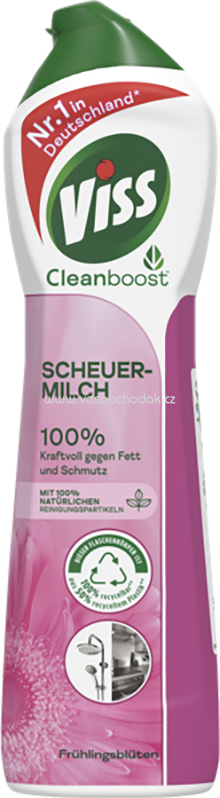 Viss Scheuermilch Frühlingsblüten, 500 ml Viss Scheuermilch Frühlingsblüten, 500 ml