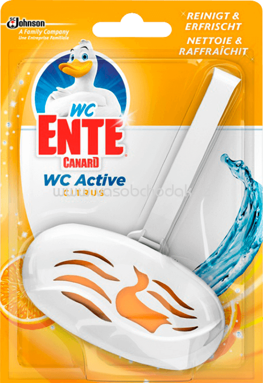 WC-Ente Duftstein WC Active Citrus, 1 St