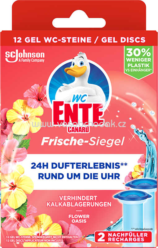 WC-Ente Frische-Siegel Nachfüller Flower Oasis, 2 St WC-Ente Frische-Siegel Nachfüller Flower Oasis, 2 St