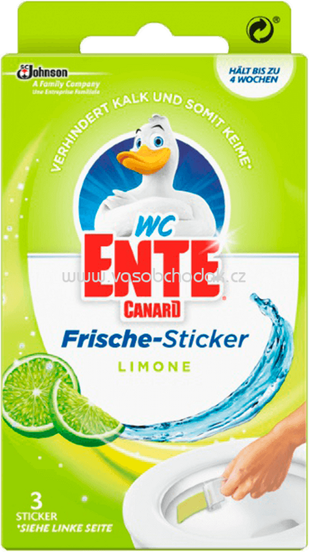 WC-Ente Frische Sticker Limone, 3 St WC-Ente Frische Sticker Limone, 3 St