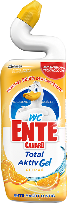 WC-Ente WC Reiniger Gel Citrus, 750 ml