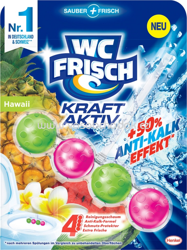 WC Frisch Kraft Aktiv Hawai, 1 - 2 St WC Frisch Kraft Aktiv Hawai, 1 - 2 St