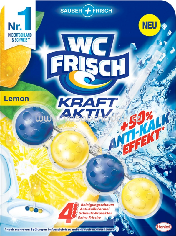 WC Frisch Kraft Aktiv Lemon, 1 - 2 St
