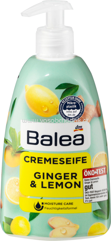 Balea Flüssigseife Ginger & Lemon, 500 ml