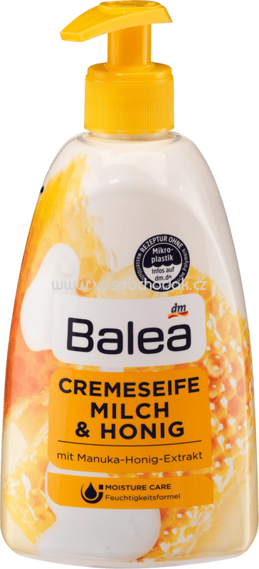 Balea Flüssigseife Milch & Honig, 500 ml Balea Flüssigseife Milch & Honig, 500 ml