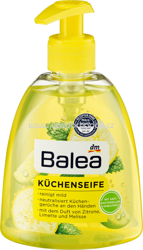 Balea Küchenseife Zitrone, Limette & Melisse, 300 ml Balea Küchenseife Zitrone, Limette & Melisse, 300 ml
