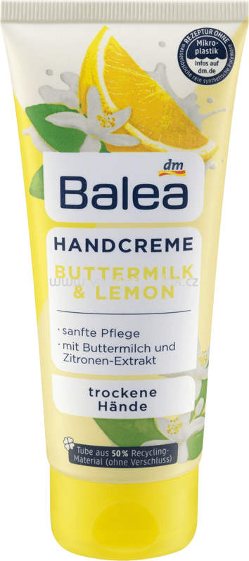 Balea Handcreme Buttermilk & Lemon, 100 ml